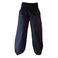 hose dunkelblau pumphose baggy hose